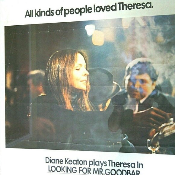 Film Poster Original Looking for Me Goodbar Diane Keaton & Richard Gere Movie - Picture 13 of 16